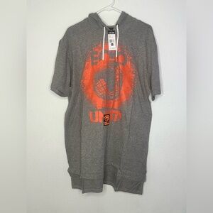 Ecko Unlimited Gray and Orange Men's Shirt